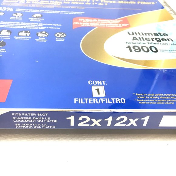 Filtrete 2 Pack Allergen MPR 1900 Air Filter NWT - Picture 12 of 15